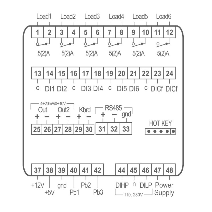 dixell_xc660d_wiring