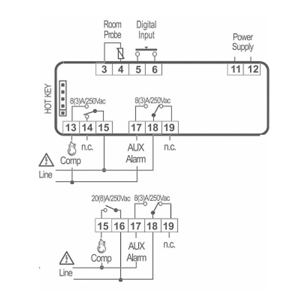 dixell_xr30d-5p0c0_wiring