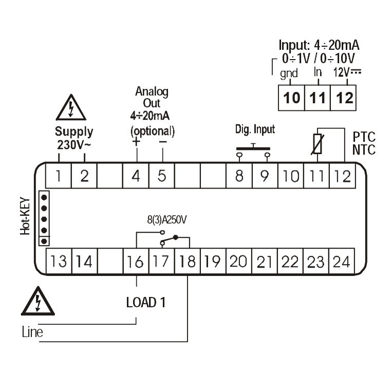 dixell_xt110d-5n2au_wiring